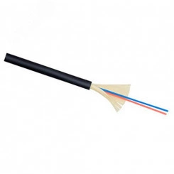 Кабель волоконно-оптический 50/125 (OM4) многомодовый, 2 волокна, плотное буферное покрытие (tight buffer), внутренний/внешний, (-40C ~ +60), LSZH, черный Кабель волоконно-оптический 50/125 (OM4) многомодовый, 2 волокна, плотное буферное покрытие (tight buffer), внутренний/внешний, (-40C ~ +60), LSZH, черный