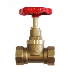 Клапан запорный латунь 15б1п Ду15 Ру16 муфтовый