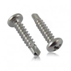 Саморез 4,2x19 DIN7504М с полукруглой головкой с буром на конце оцинкованная сталь Саморез 4,2x19 DIN7504М с полукруглой головкой с буром на конце оцинкованная сталь