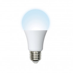 Лампа светодиодная LED-A60-13W/NW/E27/FR/NR Форма A, матовая. Серия Norma. Белый свет (4000K). Картон. ТМ Volpe