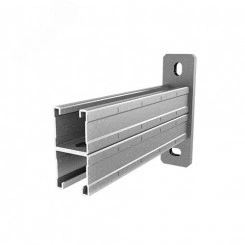 Консоль СТРАТ двойная 41х41, база 100, толщ. 2,0 мм, гальван. цинк