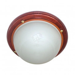 Светильник НПП-03-60-013 IP65 Самарканд 1301 Круг малый матовый корпус деревососна индивидуальная   упаковка