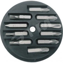 Биты набор 10 шт CrV, 25 мм