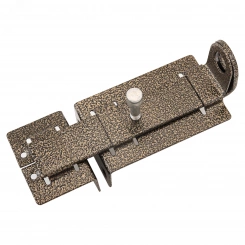 Засов Киров Секрет ЗД-04 антик бронза с/проушиной Засов Киров Секрет ЗД-04 антик бронза с/проушиной