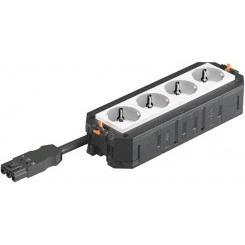 Рамка 4-модульная с розетками 4 белые, 250 V, 16 A, 2P+E, штекер WINSTA MIDI Рамка 4-модульная с розетками 4 белые, 250 V, 16 A, 2P+E, штекер WINSTA MIDI