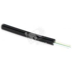 Кабель волоконно-оптический 9/125 (SMF-28) одномодовый, 8 волокон, самонесущий, со свободными волокнами (FTTH), гибкий, для внутренней прокладки, LSZH, –40°C – +70°C, черный Кабель волоконно-оптический 9/125 (SMF-28) одномодовый, 8 волокон, самонесущий, со свободными волокнами (FTTH), гибкий, для внутренней прокладки, LSZH, –40°C – +70°C, черный