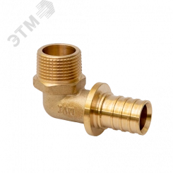 Угольник аксиальный 20x3/4' НР