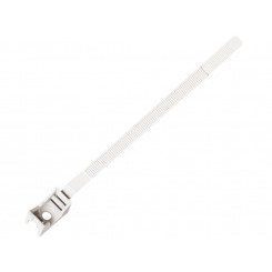 Ремешок-опора для труб и кабеля PRNT 16-32 белый, с шурупом и дюбелем (30шт)
