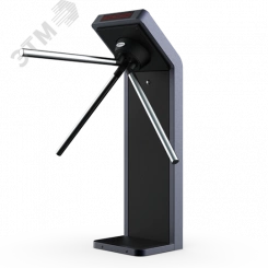 Турникет электромеханический Cube C-21-B из окрашенной стали, индикация прохода, пульт управления в комплекте, имеет светодиодную подсветку корпуса и механическую антипанику Турникет электромеханический Cube C-21-B из окрашенной стали, индикация прохода, пульт управления в комплекте, имеет светодиодную подсветку корпуса и механическую антипанику
