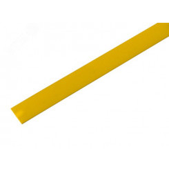 Термоусаживаемая трубка 13,0 6,5 мм, желтая, упаковка 50 шт. по 1 м