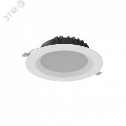 Светильник светодиодный ДВО-16Вт 2700...5700К DL-01 Белый DALI Tunable White