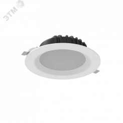 Светильник светодиодный ДВО-16Вт 2700...5700К DL-01 Белый DALI Tunable White