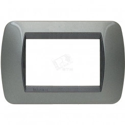 Накладка на 3 модуля Темная Сталь Накладка на 3 модуля Темная Сталь
