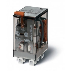 Миниатюрные силовые реле, Втычные, Контакты AgNi, 2CO 12A, 125V DC катушка Миниатюрные силовые реле, Втычные, Контакты AgNi, 2CO 12A, 125V DC катушка