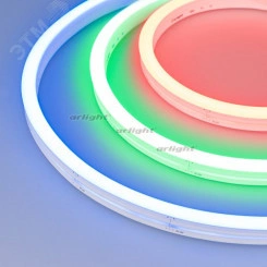 Гибкий неон ARL-MOONLIGHT-1712-SIDE 24V RGB (ARL, 12 Вт/м, IP67)