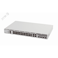 Коммутатор агрегации управляемый L3 20 портов SFP 1000 Мб/с, 4хSFP+, без БП