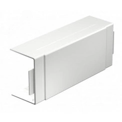 Крышка T-образной секции кабельного канала WDKH 60x90 мм (ABS-пластик, белый) Крышка T-образной секции кабельного канала WDKH 60x90 мм (ABS-пластик, белый)