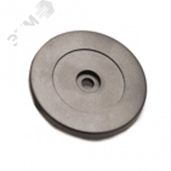 Диск с отверстием, АВС пластик, D30x2x3 EBlack