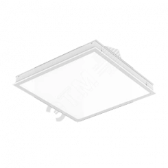 Светильник светодиодный тип кромки Vector® (Prelude 24) 594*594*58мм (БАП 320*123*28мм) 36ВТ 4000К IP40 c равном. засветкой авар.автон.пост.действия Teletest