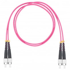 Шнур оптический коммутационный (патч-корд), FC-FC, дуплекс (duplex) OM4, нг(А)-HF, маджента, 5,0 м Шнур оптический коммутационный (патч-корд), FC-FC, дуплекс (duplex) OM4, нг(А)-HF, маджента, 5,0 м