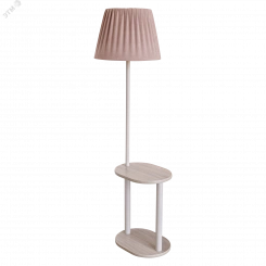 Светильник НТБ-11-60-103 со стол овал Шимо        с абажуром Ларсен пыльная роза