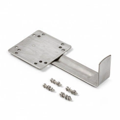 Опорный кронштейн, SS, одна опора, 100 мм Опорный кронштейн, SS, одна опора, 100 мм