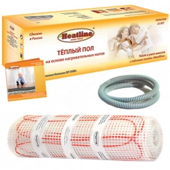 Мат нагревательный HEATLINE MS-375-2,5 двухжильный 375Вт 2,5м2