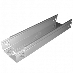 Лоток неперфорированный 3000х400х80х1.5мм Быстрый монтаж ПЛЮС Лоток неперфорированный 3000х400х80х1.5мм Быстрый монтаж ПЛЮС