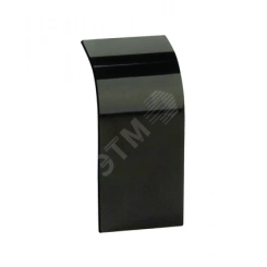 Накладка на стык профиля 110х50мм черная Накладка на стык профиля 110х50мм черная