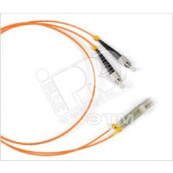 Патч-корд волоконно-оптический (шнур) MM 62.5/125 FC-LC duple* LSZH 10 м