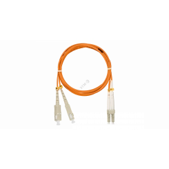 Шнур оптический переходной MM 50/125 OM2 SC/UPC-LC/UPC двойной LSZH 2мм