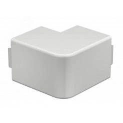 Крышка внешнего угла кабельного канала WDK 60x60 мм (ПВХ, светло-серый) Крышка внешнего угла кабельного канала WDK 60x60 мм (ПВХ, светло-серый)