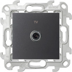 Розетка ТВ оконечная, графит Розетка ТВ оконечная, графит