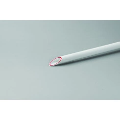 Труба полипропиленовая PPR RUBIS SDR6 PN25 25 х 4.2 армированная стекловолокном белая Труба полипропиленовая PPR RUBIS SDR6 PN25 25 х 4.2 армированная стекловолокном белая