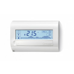 Термостат комнатный цифровой недельный таймер сенсорный экран питание 3В DС 1СО 5А монтаж на стену NFC белый