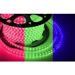 Лента уличная LED герметичная в силиконовой оболочке 220В 13х8мм IP65 SMd5050 60 диодов/метр RGB (бухта 50м) Лента уличная LED герметичная в силиконовой оболочке 220В 13х8мм IP65 SMd5050 60 диодов/метр RGB (бухта 50м)