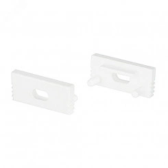 Заглушка SL-SLIM-H7 WHITE с отверстием (Arlight, Пластик)