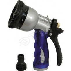 Пистолет для полива, 8 режимов, синий Профи 170 мм Пистолет для полива, 8 режимов, синий Профи 170 мм