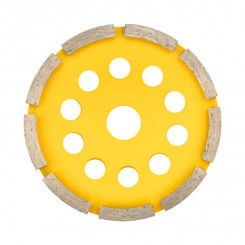 Чашка алмазная шлифовальная 1-ряд 125х22.2 мм Чашка алмазная шлифовальная 1-ряд 125х22.2 мм