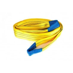 Строп текстильный двухпетлевой длиной 2м для поднятия грузов до 3т Строп текстильный двухпетлевой длиной 2м для поднятия грузов до 3т