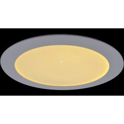 Светильник светодиодный 1хLEDх20W SMD 1600lm 3000k встраиваемый D300хH25 отверстие 280 алюминий