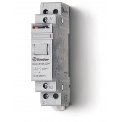 Модульные шаговые реле 1-фазный переключатель, 1 NO Контакты AgSnO2, Упаковка с 1 реле Модульные шаговые реле 1-фазный переключатель, 1 NO Контакты AgSnO2, Упаковка с 1 реле