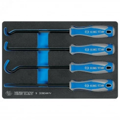 Набор для демонтажа сальников и колец, ложемент, 4 предмета Набор для демонтажа сальников и колец, ложемент, 4 предмета