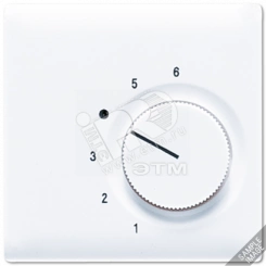 Крышка для регулятора температуры воздуха помещений  светло-серая