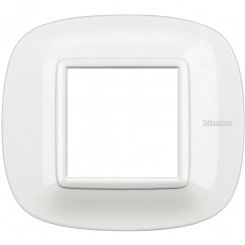 Axolute Накладки декоративные в форме эллипса White/белый на 2 модуля