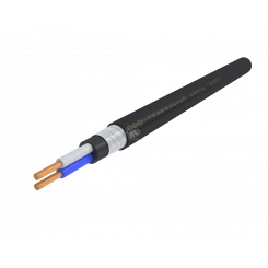 Кабель силовой ПБПнг(А)-HF 2х6.0ок (N)-1 однопроволочный черный (барабан)