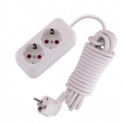 Удлинитель с заземлением 2 входа 5 метров Удлинитель с заземлением 2 входа 5 метров