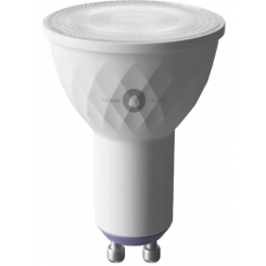 Лампочка умная Яндекс белая ( цоколь GU10, 4,9 Вт,RGB, Алиса, wi-fi)