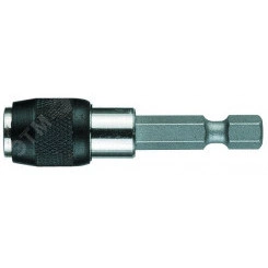 Битодержатель 895/4/1 K с быстрозажимным патроном с магнитом хвостовик 1/4 E 6.3 для бит 1/4 С 6.3 52 мм Битодержатель 895/4/1 K с быстрозажимным патроном с магнитом хвостовик 1/4 E 6.3 для бит 1/4 С 6.3 52 мм