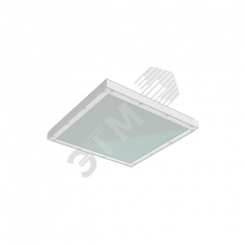 Светодиодный светильник ДПО медицинский накладной 595*595*55мм 54ВТ 4000К IP54 с защитным силикатнымстеклом